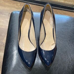 Stanley Dark Blue Women's Heels